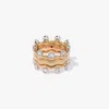 Annoushka Whoopsie Daisy Diamond & 4mm Ring Stack