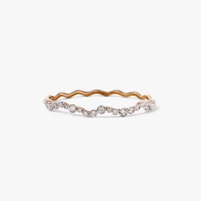 Annoushka Whoopsie Daisy Diamond Bangle In Gold