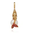 Annoushka X The Vampire's Wife Yellow Gold Mermaids Charm In Gold