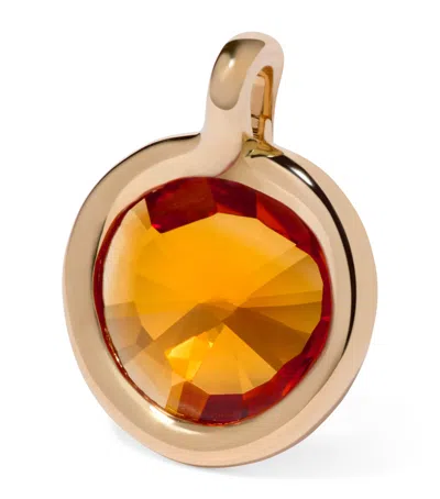 Annoushka Yellow Gold And Citrine Sweetie Pendant Charm