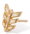 Annoushka Yellow Gold And Diamond Flight Stud Earrings In Yellow