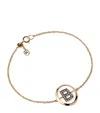 Annoushka Yellow Gold And Diamond Initial B Bracelet In Gold
