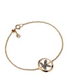 Annoushka Yellow Gold And Diamond Initial K Bracelet In Gold