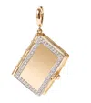 Annoushka Yellow Gold And Diamond Mythology Book Locket Charm In Gold