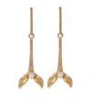 Annoushka Yellow Gold And Diamond Tulip Drop Earrings In Gold