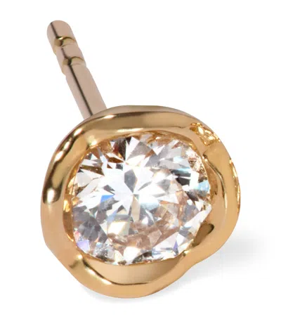 Annoushka Yellow Gold And Diamond Whoopsie Daisy Single Stud Earring
