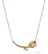 Annoushka Yellow Gold And Spinel Tulips Chain Necklace In Gold