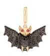 Annoushka Yellow Gold, Diamond And Ruby Mythology Bat Charm In Yellow
