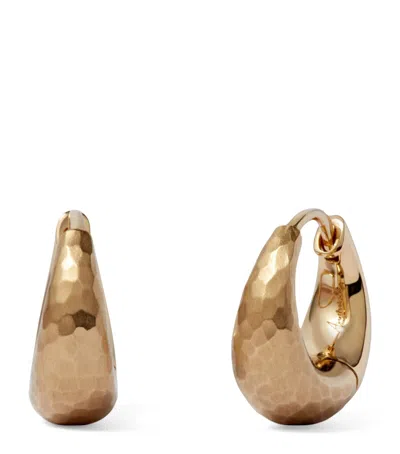 Annoushka Yellow Gold Organza Hoop Earrings