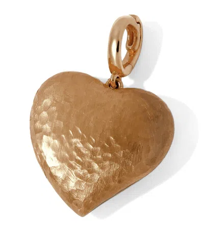 Annoushka Yellow Gold Touch Wood Heart Charm