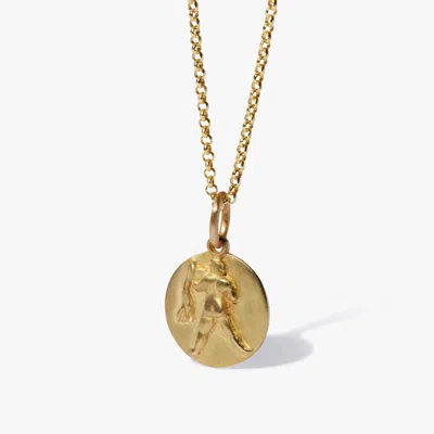 Annoushka Zodiac 18ct Yellow Gold Aquarius Necklace