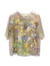 Anntian Chiffon Top In Multi