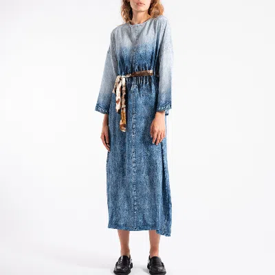 Anntian Classic Dress In Blue