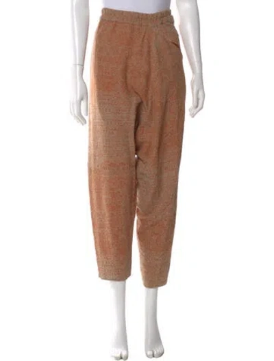 Pre-owned Anntian Straight Leg Pants In Neutral