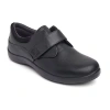 Anodyne No. 63 Women's Us 6 Black Leather Comfort Stretch Casual Shoes Khd361 In Animal Print