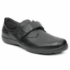 Anodyne No. 63 Women's Us 6 Black Leather Comfort Stretch Casual Shoes Khd361 In Black