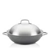Anolon Accolade Forged Hard-anodized Precision Forge Covered Wok In Moonstone