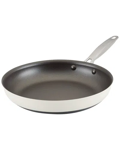 Anolon Achieve 8.25in Hard Anodized Nonstick Frying Pan In Cream