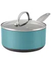 Anolon Achieve Hard Anodized Nonstick 2 Quart Sauce Pan With Lid