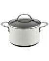 Anolon Achieve Hard Anodized Nonstick 4 Quart Saucepot With Lid