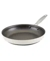Anolon Achieve 8.25in Hard Anodized Nonstick Frying Pan In Cream