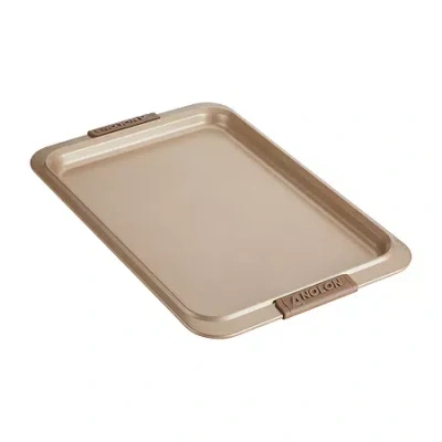 Anolon Advanced Bronze 10"x15" Non-stick Cookie Sheet In Brown