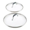 Anolon Advanced Home 2-pc. Glass Pan Lids In Gray
