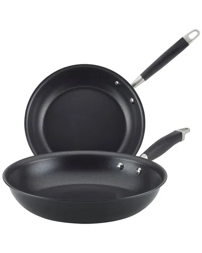 ANOLON ANOLON ADVANCED HOME 2PC HARD-ANODIZED NONSTICK FRYING PAN SET