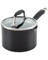 Anolon Advanced Home Hard-anodized Nonstick Straining 2-qt. Saucepan