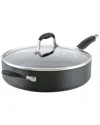 Anolon Advanced Home Hard-anodized Nonstick 5-qt. Saute Pan With Helper Handle