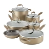 Anolon Advanced Home Hard Anodized 11-pc. Cookware Set In Brown
