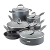 Anolon Advanced Home Hard Anodized 11-pc. Cookware Set In Gray