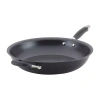 Anolon Advanced Home Hard Anodized 14.5" Skillet With Helper Handle In Black