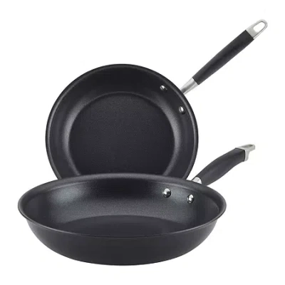 Anolon Advanced Home Hard Anodized 2-pc. Skillet In Black