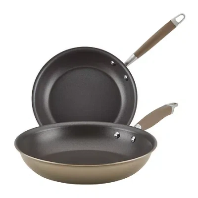 Anolon Advanced Home Hard Anodized 2-pc. Skillet In Brown