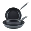 Anolon Advanced Home Hard Anodized 2-pc. Skillet In Gray