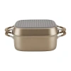 Anolon Advanced Home Hard Anodized 2-pc. Two Step Meal Cookware Set In Brown
