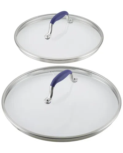 Anolon Advanced Home Lid 2pc Set In Blue