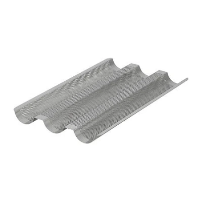 Anolon Advanced Non-stick Baguette Pan In Gray