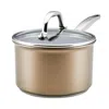 Anolon Ascend 3-quart Covered Saucepan In Brown
