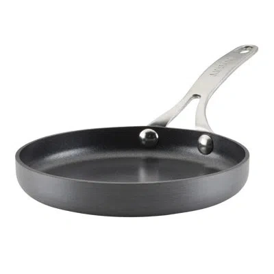 Anolon Hard Anodized Nonstick Mini Skillet Frying Pan, 6.25 Inch - Dark Gray