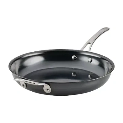 Anolon Nitride Carbon Steel 12" Frying Pan In Black