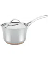 Anolon Nouvelle Copper 3.5qt Covered Saucepan
