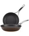 Anolon Advanced Home Hard-anodized Nonstick 5-qt. Saute Pan With Helper Handle
