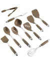 Anolon Nylon Tools 10pc Tool Set In Bronze