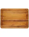 Anolon Pantryware 20x14in Reversible Teak Cutting Board