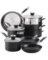 Anolon Smartstack 10pc Set In Black