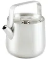 Anolon Stainless Steel Whistling Induction Teakettle, 1.9-quart In Brushed Ss