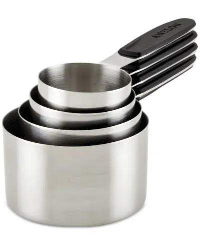 Anolon Suregrip 4 Piece Magnetic Stainless Steel Measuring Cups
