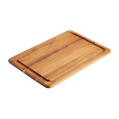 Anolon Teak 20"x14" Cutting Board In Brown